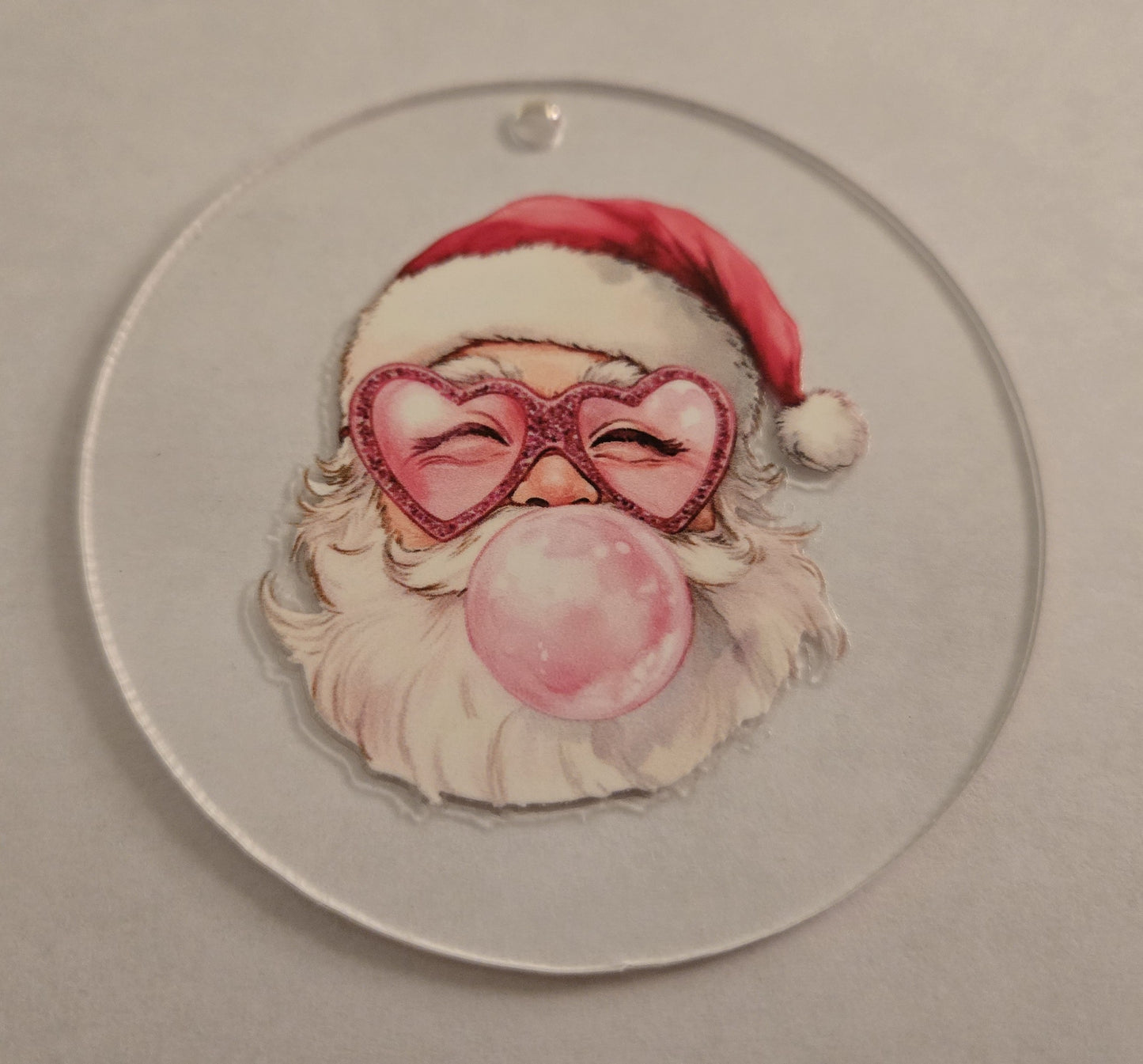 Bubble Gum Santa Claus Ornament