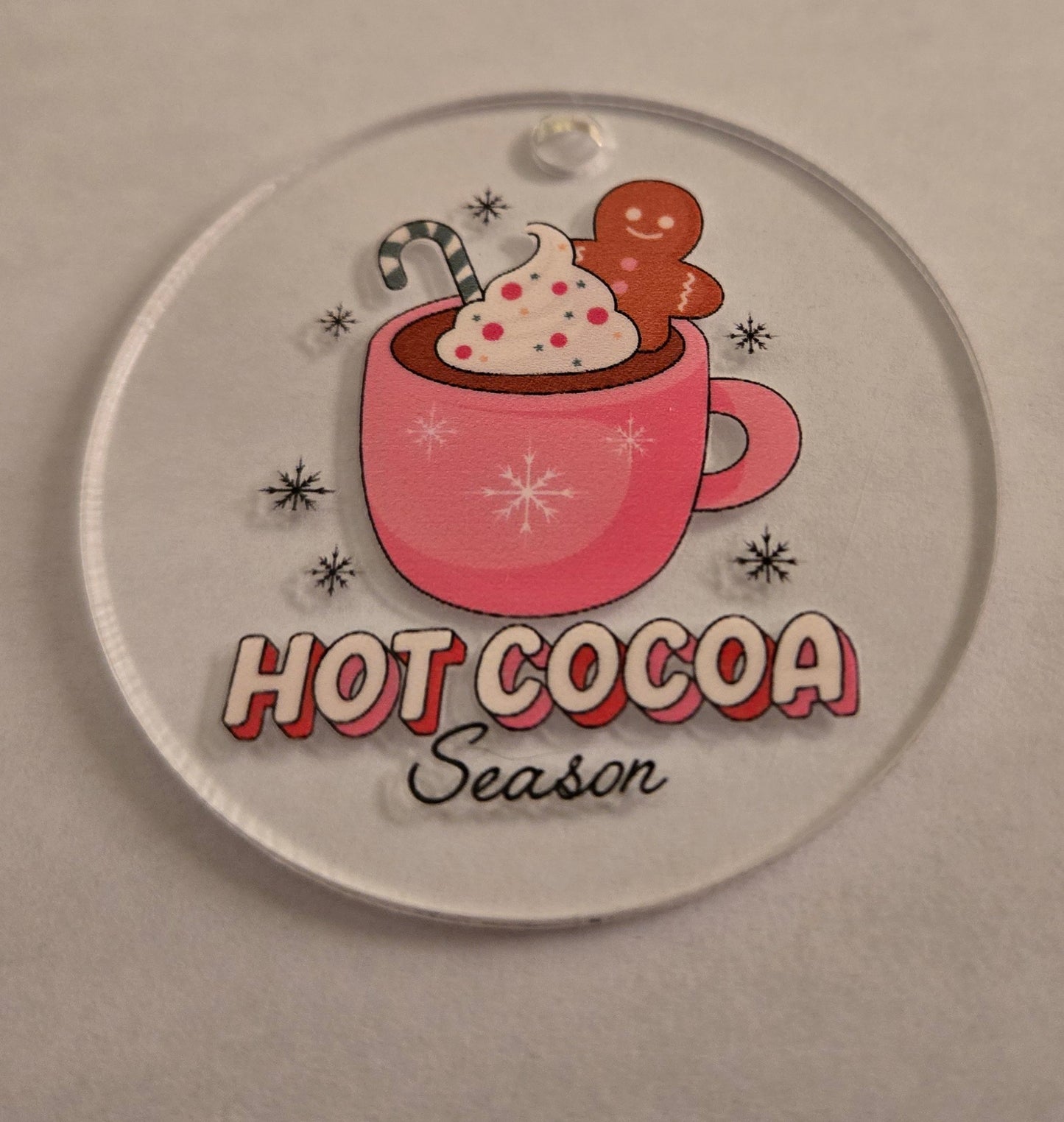 Hot Cocoa Christmas Ornament
