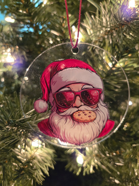 Cookie Santa Claus Ornament