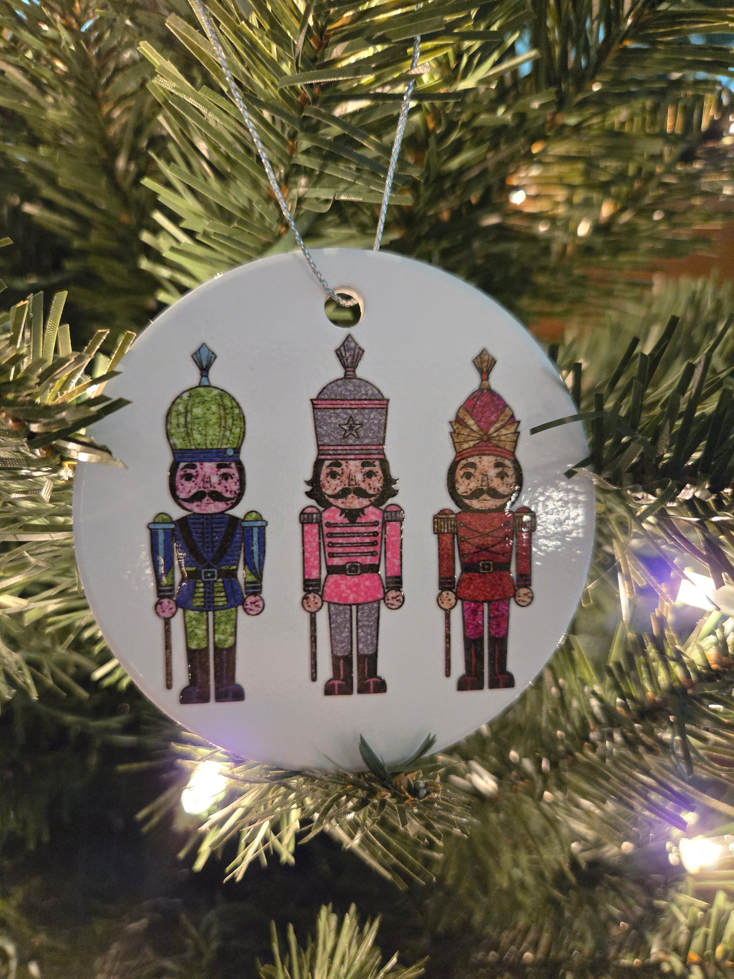Ceramic Toy Soldiers Ornament