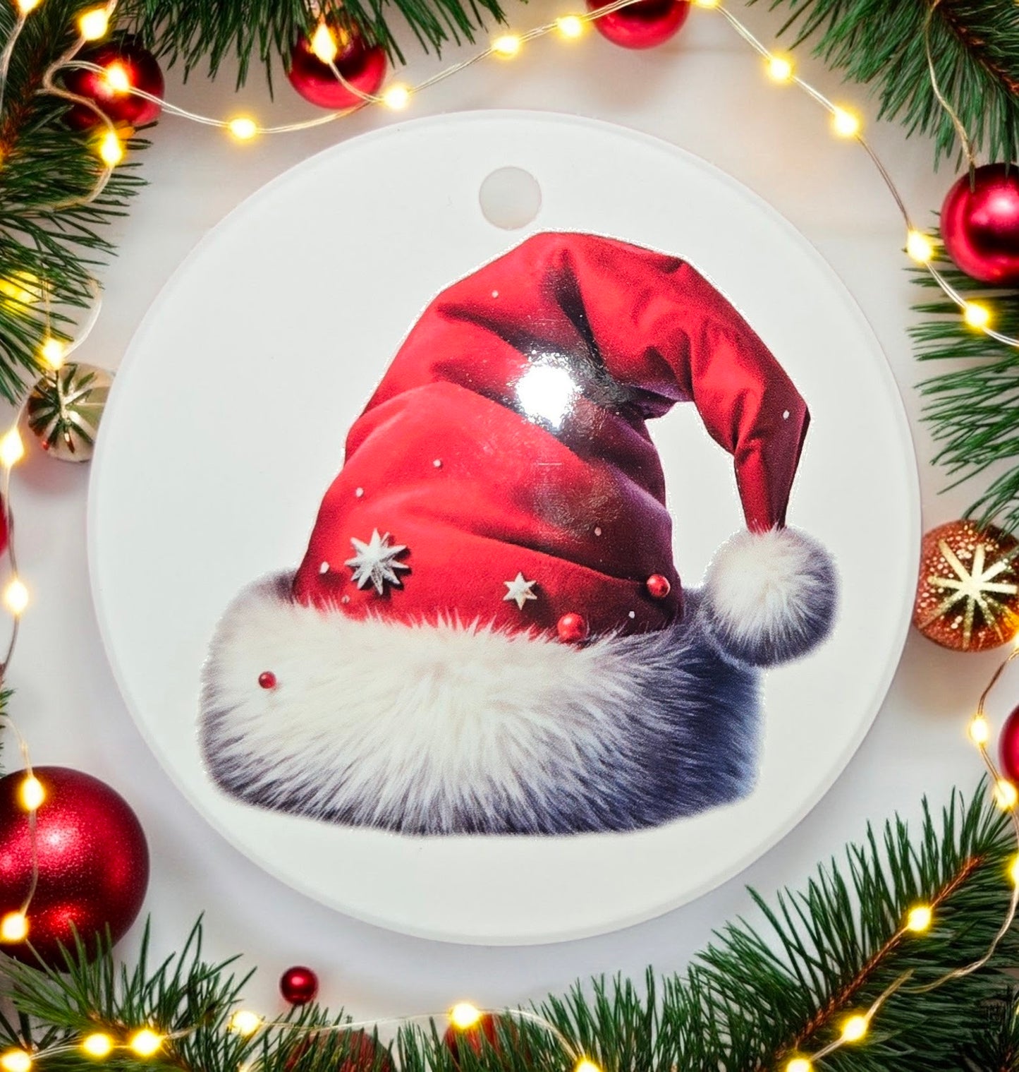 Santa Hat Ornament